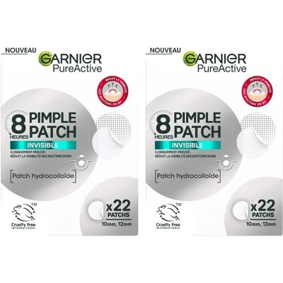 Garnier Marque Modèle - Patch invisible pour boutons - SkinActive - Type de produit - Publicité Garnier Marque Modèle - Patch invisible pour boutons - SkinActive - Type de produit - Publicité
