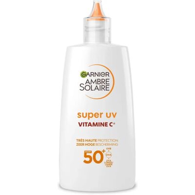 Garnier Super UV Sunscreenfluide with Vitamin C SPF 50+ (40ml) Garnier Super UV Sunscreenfluide with Vitamin C SPF 50+ (40ml)