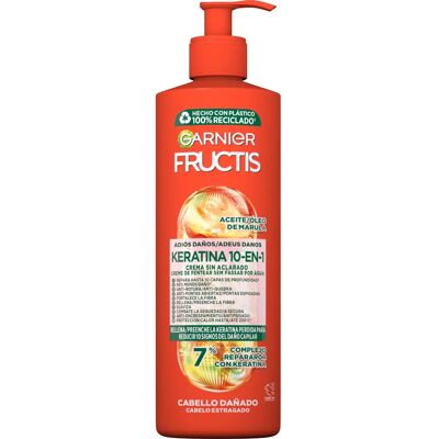Crema leave-in 10-in-1 Garnier Fructis Keratina - Trattamento capelli Crema leave-in 10-in-1 Garnier Fructis Keratina - Trattamento capelli