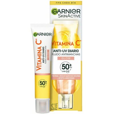 Garnier Vitamina C Antimacchie SPF50+ - Protezione solare Garnier Vitamina C Antimacchie SPF50+ - Protezione solare