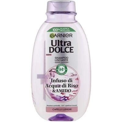 Shampoo Ultra Dolce Garnier Acqua di Riso e Amido - Cura dei Capelli Shampoo Ultra Dolce Garnier Acqua di Riso e Amido - Cura dei Capelli