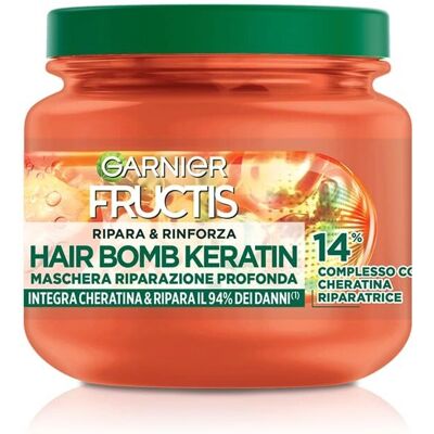 Garnier Fructis Ripara & Rinforza Haarmaske - Tiefenreparatur - Haartyp Garnier Fructis Ripara & Rinforza Haarmaske - Tiefenreparatur - Haartyp