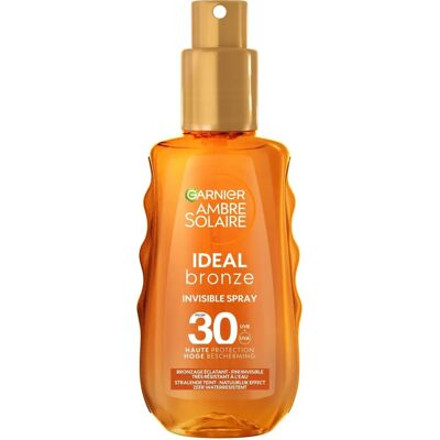 Garnier Ideal Bronze SPF 30 Spray Protecteur Invisible - Crème Solaire Garnier Ideal Bronze SPF 30 Spray Protecteur Invisible - Crème Solaire