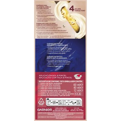 Garnier Marca Modelo - Tinte de cabello caramelo para cabello oscuro - Tinte para cabello Garnier Marca Modelo - Tinte de cabello caramelo para cabello oscuro - Tinte para cabello