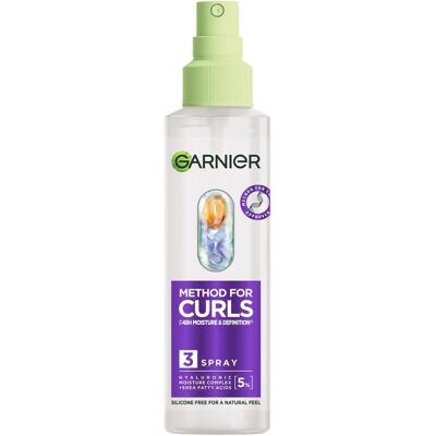 Garnier Spray Hydratant pour Boucles - Publicité Garnier Spray Hydratant pour Boucles - Publicité