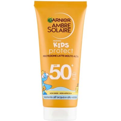 Garnier Ambre Solaire Kids SPF 50+ Crema solare - Crema solare per bambini Garnier Ambre Solaire Kids SPF 50+ Crema solare - Crema solare per bambini