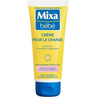 Crème pour l’érythème du siège Mixa Bébé - Sans parfum 100 ml Crème pour l’érythème du siège Mixa Bébé - Sans parfum 100 ml