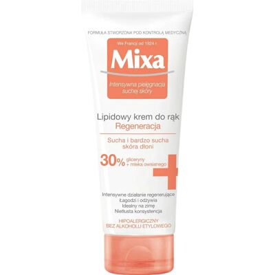 Crème Mains Lipid Mixa - Soin intensif pour peau sèche Crème Mains Lipid Mixa - Soin intensif pour peau sèche