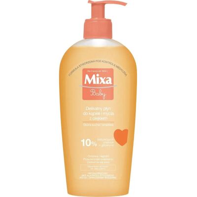Mixa Baby Sanftes Bad- und Waschgel mit Öl - Babybad- und Waschmittel Mixa Baby Sanftes Bad- und Waschgel mit Öl - Babybad- und Waschmittel