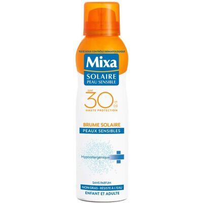 Spray Solaire MIXA SPF 30 - Protection solaire - Publicité Spray Solaire MIXA SPF 30 - Protection solaire - Publicité