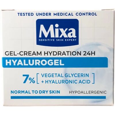 Mixa Hyalurogél Creme - Feuchtigkeitsspendende Gel-Creme für empfindliche Haut Mixa Hyalurogél Creme - Feuchtigkeitsspendende Gel-Creme für empfindliche Haut