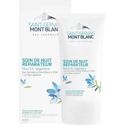 Crème de Nuit Saint-Gervais Mont Blanc - Hydratante - 40ml - Publicité Crème de Nuit Saint-Gervais Mont Blanc - Hydratante - 40ml - Publicité