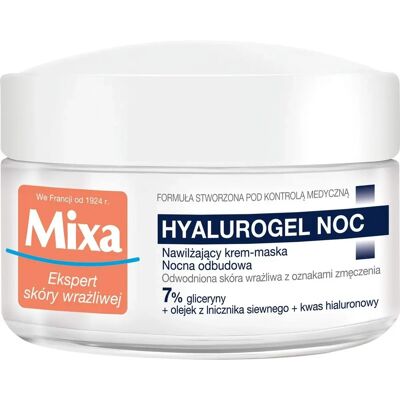Crème de Nuit Hydratante Hyalurogel - Réparation & Hydratation Crème de Nuit Hydratante Hyalurogel - Réparation & Hydratation