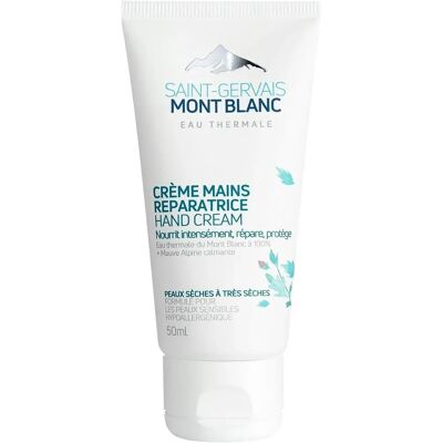 SAINT-GERVAIS MONT BLANC EAU THERMALE Crème Mains - Régénérante, 50ml - Publicité SAINT-GERVAIS MONT BLANC EAU THERMALE Crème Mains - Régénérante, 50ml - Publicité