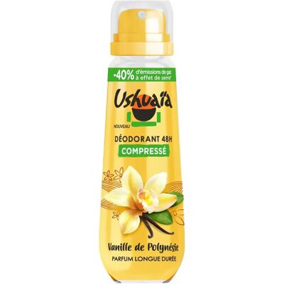 Déodorant compressé Ushuaïa Monoï - Longue durée 48h, écologique - Publicité Déodorant compressé Ushuaïa Monoï - Longue durée 48h, écologique - Publicité