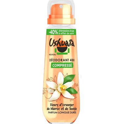 Ushuaia Spray Déodorant Parfumé à la Fleur d'Oranger 100 ml - Publicité Ushuaia Spray Déodorant Parfumé à la Fleur d'Oranger 100 ml - Publicité