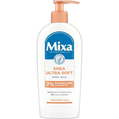 Mixa Shea Ultra Soft Body Milk - Lait corporel pour peau sèche et sensible Mixa Shea Ultra Soft Body Milk - Lait corporel pour peau sèche et sensible