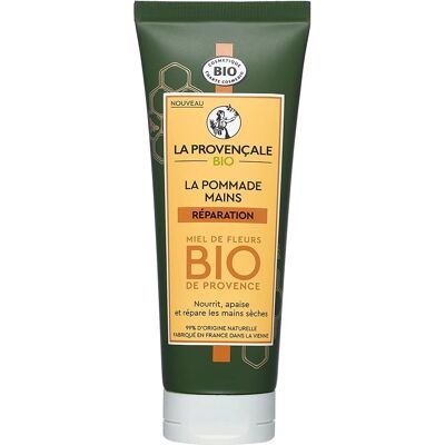 Crème Mains Bio La Provençale Miel 75ml - Publicité Crème Mains Bio La Provençale Miel 75ml - Publicité