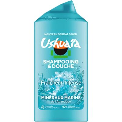 Ushuaia Minéraux Marins de l'Arctique - Shampooing & Gel de Douche - 3x300ml - Publicité Ushuaia Minéraux Marins de l'Arctique - Shampooing & Gel de Douche - 3x300ml - Publicité