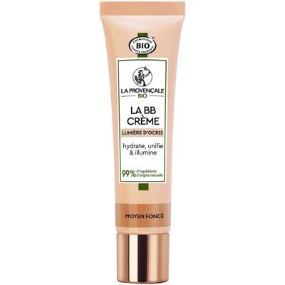 La Provençale BB Crème Lumière d'Ocres Moyen Foncé - Maquillage Bio - Publicité La Provençale BB Crème Lumière d'Ocres Moyen Foncé - Maquillage Bio - Publicité