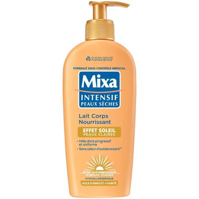 Mixa - Lait Corps Nourrissant Peaux Claires Soleil 250 ml - Publicité Mixa - Lait Corps Nourrissant Peaux Claires Soleil 250 ml - Publicité