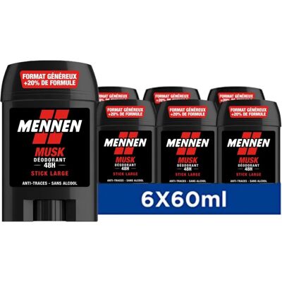 Déodorant Mennen Musk Grand 48h Sans Alcool - Déodorant - Publicité Déodorant Mennen Musk Grand 48h Sans Alcool - Déodorant - Publicité