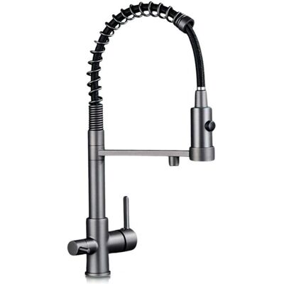 Rosmmel Serie Zeus - Grifo de Osmosis Inversa 3 Vías - Extraíble y Giratorio Rosmmel Serie Zeus - Grifo de Osmosis Inversa 3 Vías - Extraíble y Giratorio