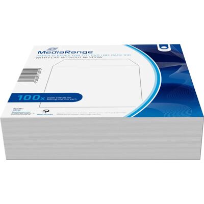 MediaRange BOX66 Blanc - Boîtier pour disque optique MediaRange BOX66 Blanc - Boîtier pour disque optique
