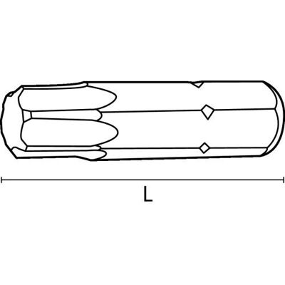ACTON 3604015/25 Schraubendreher-Bit - Sechskant aus Stahl ACTON 3604015/25 Schraubendreher-Bit - Sechskant aus Stahl