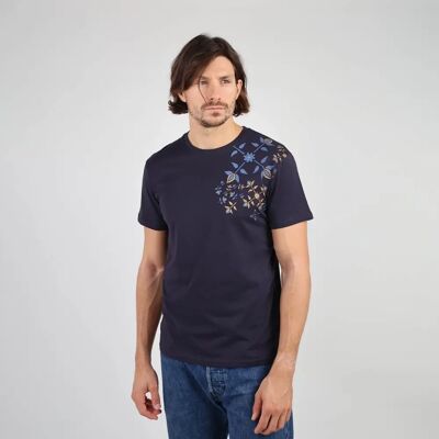 Oxbow P0TASTA Blå - T-shirt Oxbow P0TASTA Blå - T-shirt