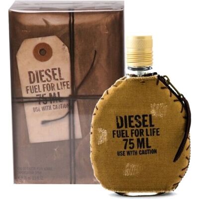 Diesel Fuel For Life 75ml Eau De Toilette Uomo - Fragranza Iconica Diesel Fuel For Life 75ml Eau De Toilette Uomo - Fragranza Iconica