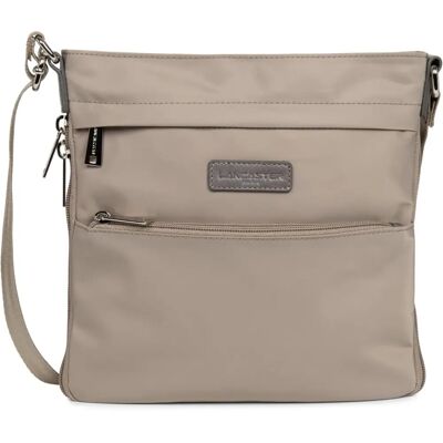 Lancaster Beige Basic & Sport Sac à épaule - Shoulder bag - Publicité Lancaster Beige Basic & Sport Sac à épaule - Shoulder bag - Publicité