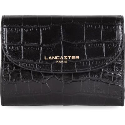 Portefeuille Lancaster Exotic Croco en Cuir - Élégant et Compact - Publicité Portefeuille Lancaster Exotic Croco en Cuir - Élégant et Compact - Publicité