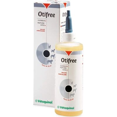 Vetoquinol Limpiador de Oídos Otifree para Perros y Gatos - Caléndula y Propiedades Calmantes Vetoquinol Limpiador de Oídos Otifree para Perros y Gatos - Caléndula y Propiedades Calmantes