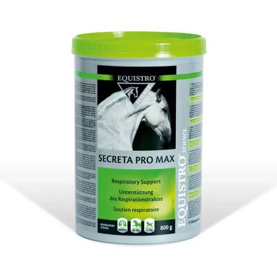 Equistro Secreta Pro Max - Soutient le système respiratoire des chevaux - Publicité Equistro Secreta Pro Max - Soutient le système respiratoire des chevaux - Publicité