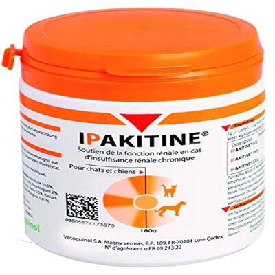 Vetoquinol Ipakitine 180g x 2 - Suplement diety wspierający nerki Vetoquinol Ipakitine 180g x 2 - Suplement diety wspierający nerki