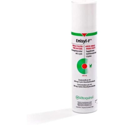 VETOQUINOL Enisyl F Pâte Orale pour Chats - Support du Virus de l’Herpès Félin - Publicité VETOQUINOL Enisyl F Pâte Orale pour Chats - Support du Virus de l’Herpès Félin - Publicité