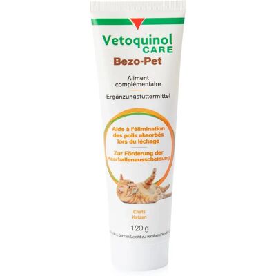 Vetoquinol Bezo-Pet Gel für Katzen - Unterstützt Haarballenpassage Vetoquinol Bezo-Pet Gel für Katzen - Unterstützt Haarballenpassage