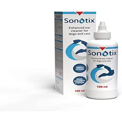 Vetoquinol Sonotix Limpiador Profundo de Oídos - 120 ml Vetoquinol Sonotix Limpiador Profundo de Oídos - 120 ml