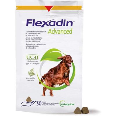 Vetoquinol Flexadin Advanced - Gewrichtsondersteuning voor honden Vetoquinol Flexadin Advanced - Gewrichtsondersteuning voor honden
