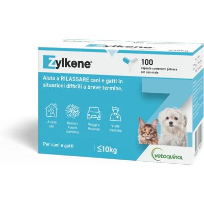 Vetoquinol Zylkene - Stressabbau - 75mg, 225mg, 450mg - Nahrungsergänzung Vetoquinol Zylkene - Stressabbau - 75mg, 225mg, 450mg - Nahrungsergänzung