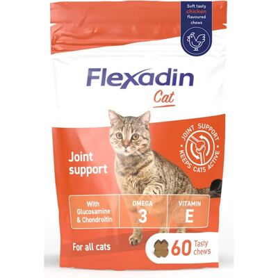 Vetoquinol Flexadin Cat 60 Chews Vetoquinol Flexadin Cat 60 Chews