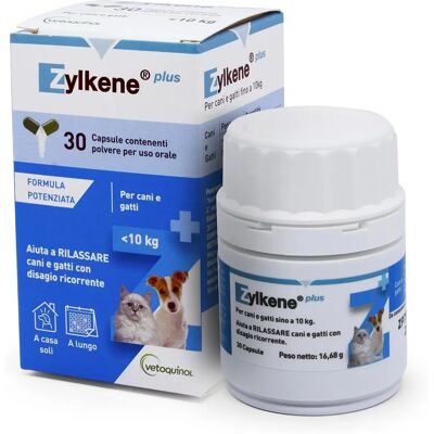Vetoquinol Italia Srl Zylkene Plus - Supporto Stress per Animali Vetoquinol Italia Srl Zylkene Plus - Supporto Stress per Animali