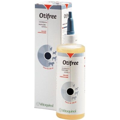 Vetoquinol Otifree Solution Auriculaire - Chiens et Chats - Publicité Vetoquinol Otifree Solution Auriculaire - Chiens et Chats - Publicité