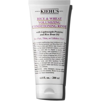 Kiehl's Rice & Wheat Volumizing Conditioning Rinse - Cabelos Finos Kiehl's Rice & Wheat Volumizing Conditioning Rinse - Cabelos Finos