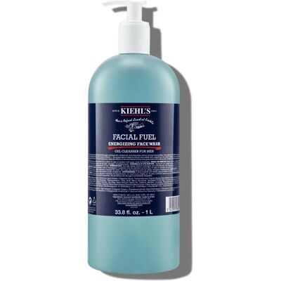 Kiehl’s para hombres Facial Fuel gel limpiador facial - 1000ml Kiehl’s para hombres Facial Fuel gel limpiador facial - 1000ml