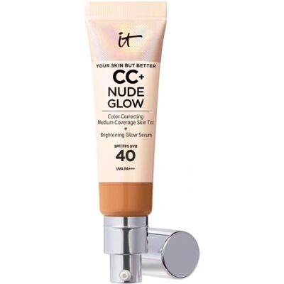 It Cosmetics Nude Glow SPF 40 - Foundation, Tan, Leuchtend It Cosmetics Nude Glow SPF 40 - Foundation, Tan, Leuchtend