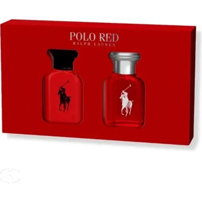 Zestaw prezentowy Ralph Lauren Polo Red dla mężczyzn - EDP i Toaleta Zestaw prezentowy Ralph Lauren Polo Red dla mężczyzn - EDP i Toaleta