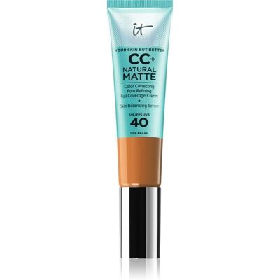 IT Cosmetics La Tua Pelle, Ma Meglio CC Plus Crema Naturale Matte SPF40 (32 ml) - Ricco IT Cosmetics La Tua Pelle, Ma Meglio CC Plus Crema Naturale Matte SPF40 (32 ml) - Ricco
