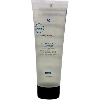 SkinCeuticals Blemish + Age Cleanser Gel - Gel Detergente - Riequilibrante e Illuminante - 240mL SkinCeuticals Blemish + Age Cleanser Gel - Gel Detergente - Riequilibrante e Illuminante - 240mL